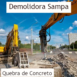 demolidora sampa quebra de concreto