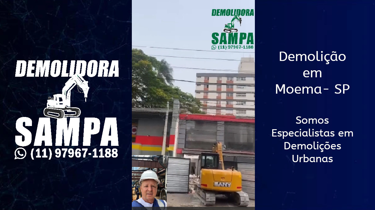 demolidora em moema