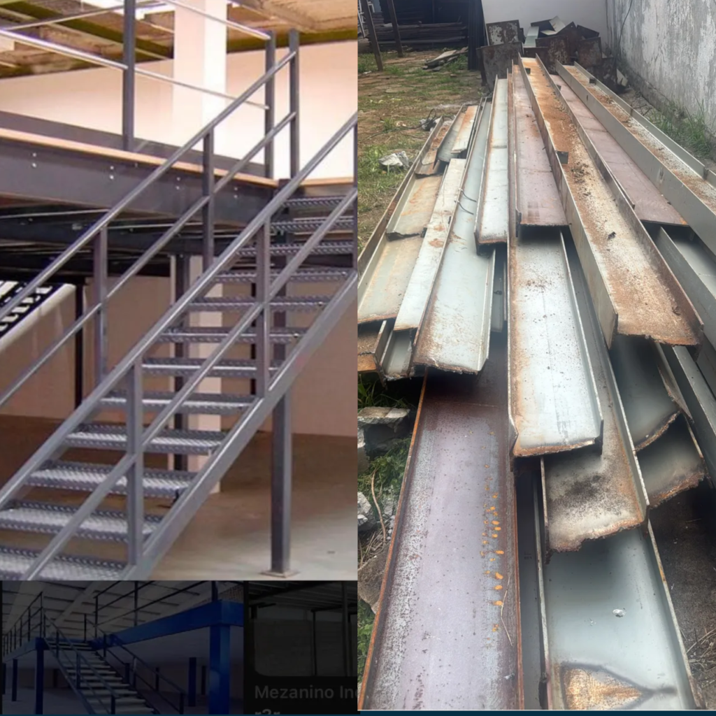 Mezanino venda material usado demolidora sampa